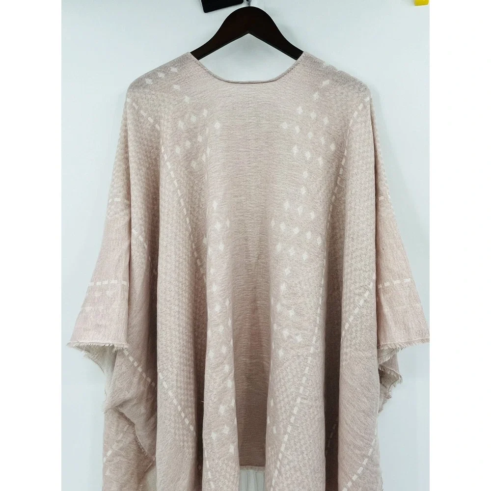 Gentle Fawn Hermosa Fringed Kimono Shawl Wrap Fringed NWT Size Medium / Large